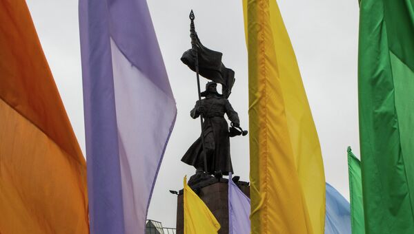 Памятник борцам за власть Советов во Владивостоке. Архивное фото
