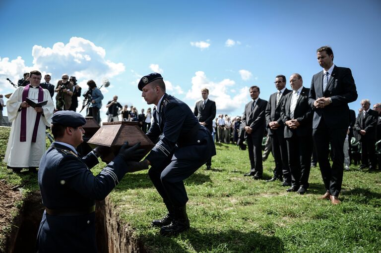 Открытие немецкого военного кладбища в Смоленской области