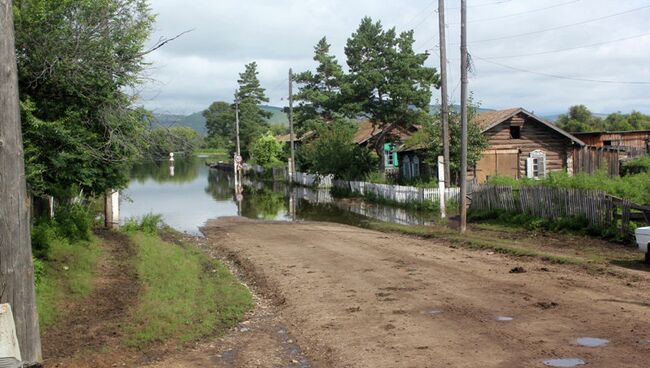 Последствия потопа на юге Забайкалья