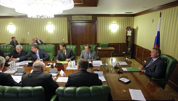 Заседание комиссии по расследованию аварии ракеты Протон-М