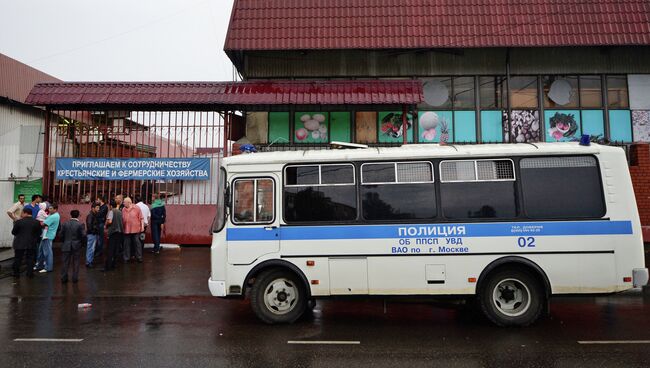 Рынок Выхино закрыт после комплексной проверки