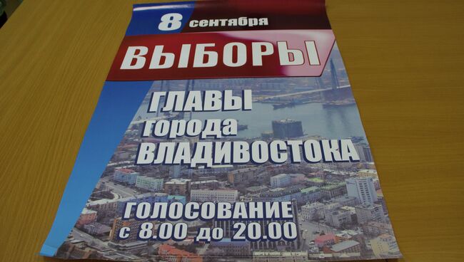 Выборы главы Владивостока