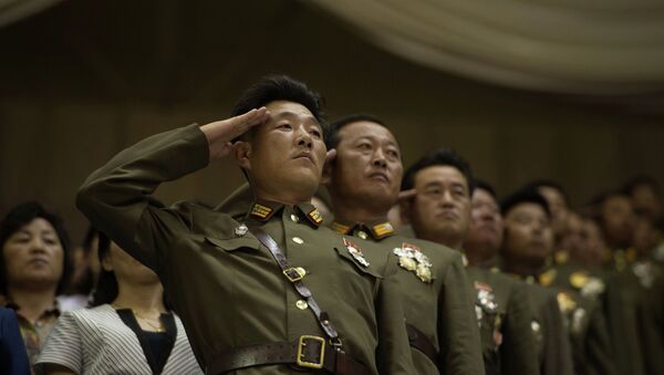 Военнослужащие в КНДР, архивное фото