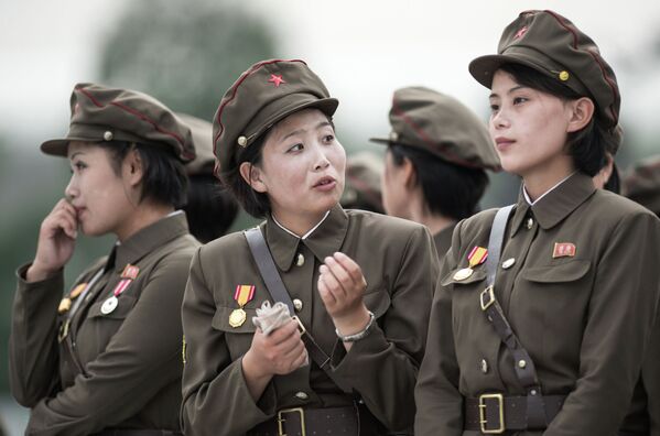 Военнослужащие на 60-й годовщине окончания Корейской войны