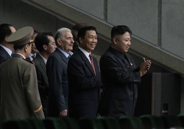 Ким Чен Ын на мероприятии, посвященном 60-летию окончания Корейской войны