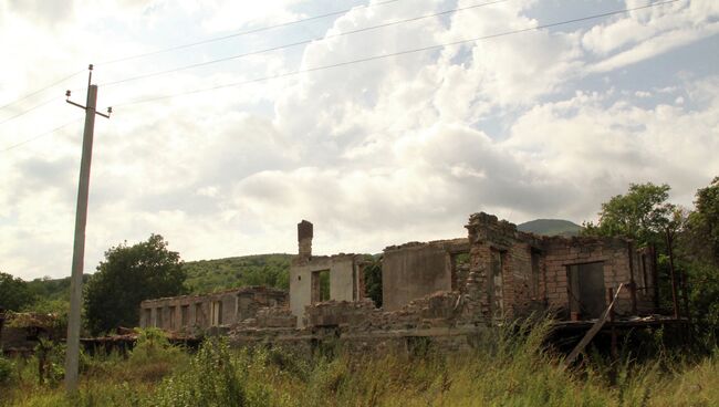 Грузинские села Южной Осетии, сожженные после войны