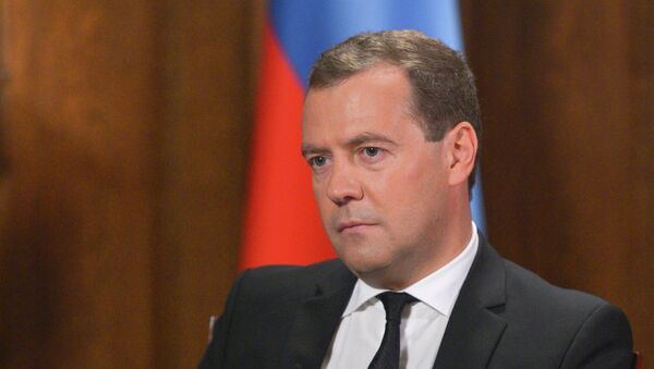 Д.Медведев дал интервью телекомпании Рустави 2