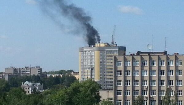 Взрыв баллона в Иваново