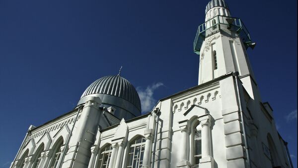 Белая мечеть в Томске, архивное фото