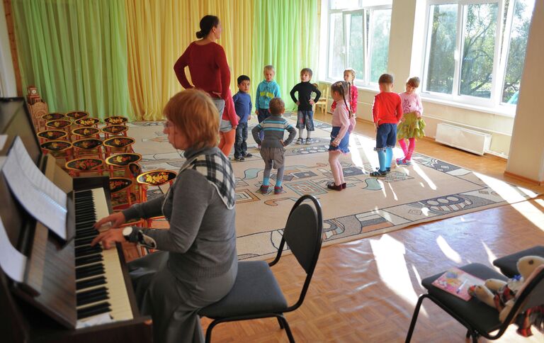 Работа детского сада