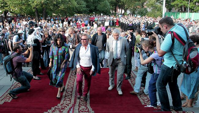 Открытие кинофестиваля Окно в Европу в Выборге