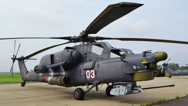 Вертолет Ми-28Н (Ночной охотник)  . Архивное фото