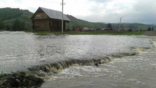 Подтопленное село Абзелиловского района Башкирии