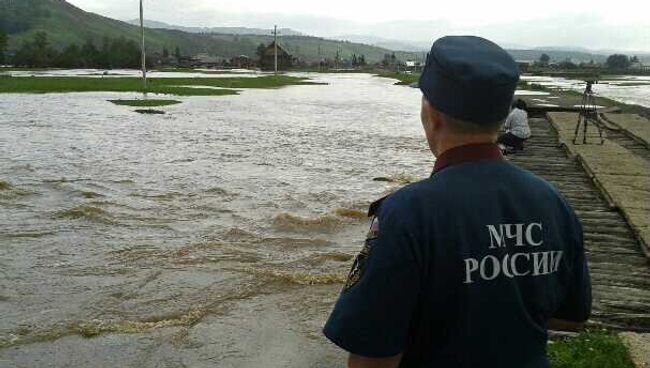 Подтопленное село Абзелиловского района Башкирии