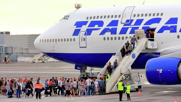 Двухэтажный Boeing 747 начал летать из Новосибирска в Москву