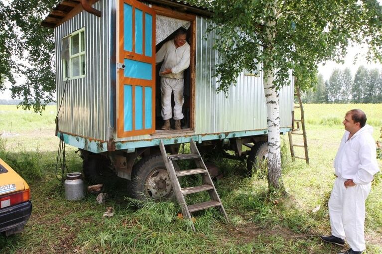 Передвижная пасека в Сибири