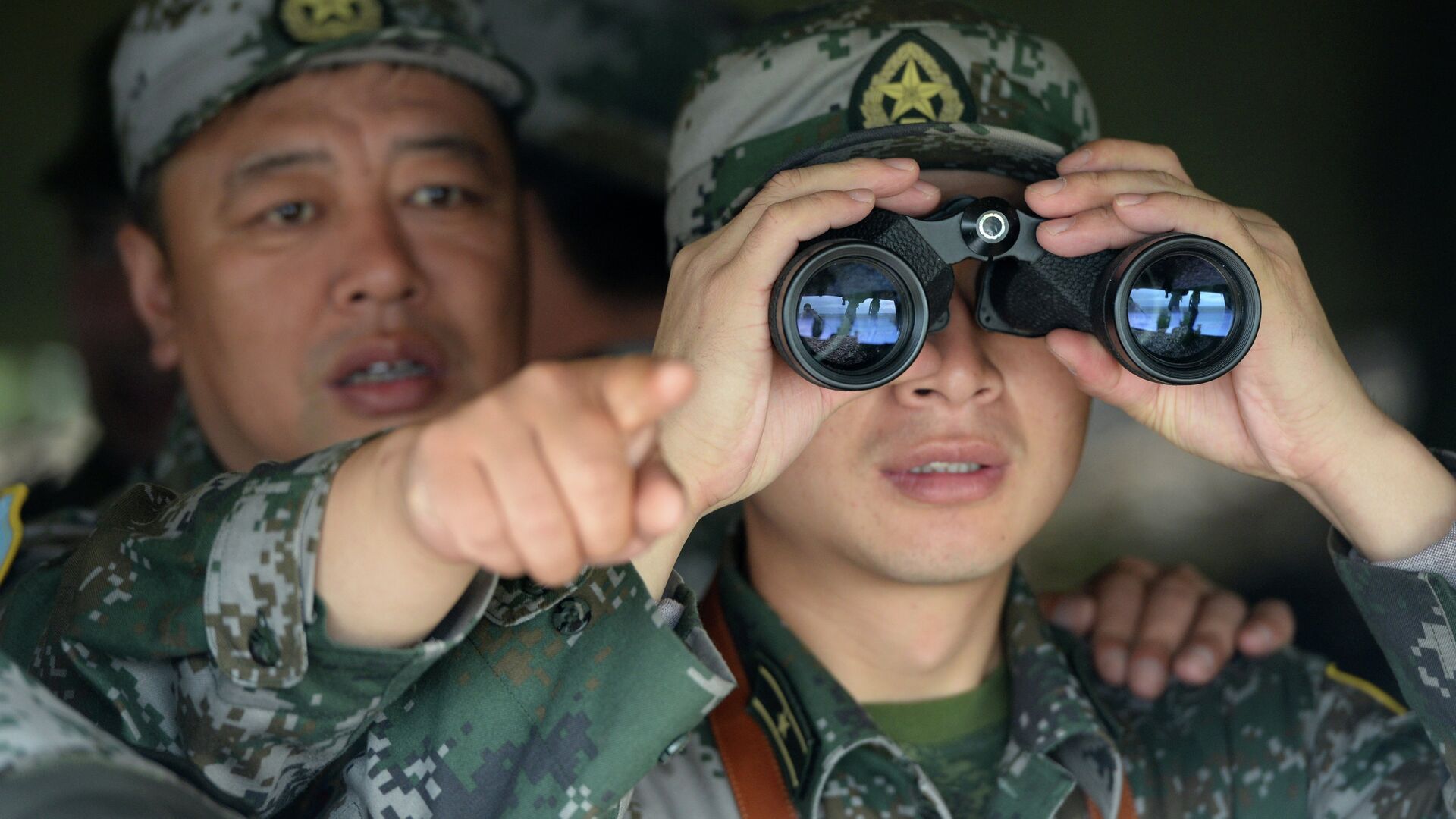 Китайские военнослужащие в штабе Китайские военнослужащие в штабе - РИА Новости, 1920, 19.07.2023