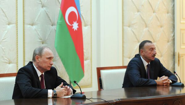 Рабочий визит В.Путина в Азербайджан. Архивное фото