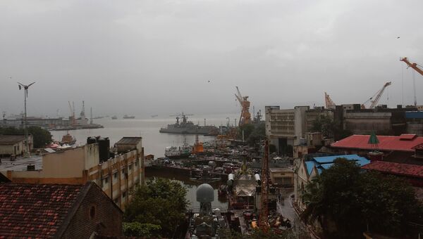 Военно-морская верфь в Мумбаи