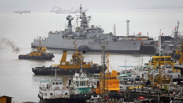 Военно-морская верфь в Мумбаи