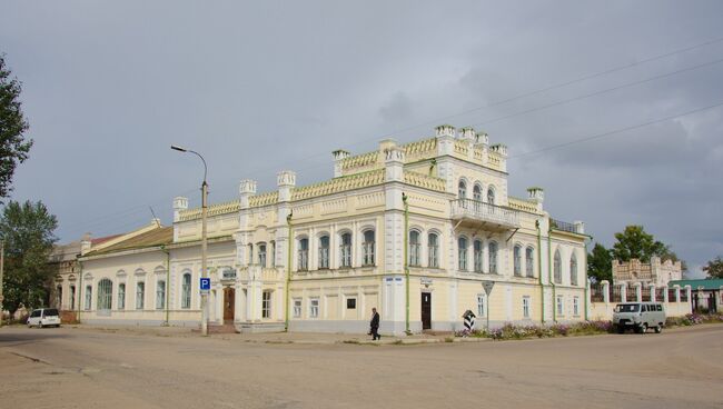 Бутинский дворец в городе Нерчинск. Архивное фото