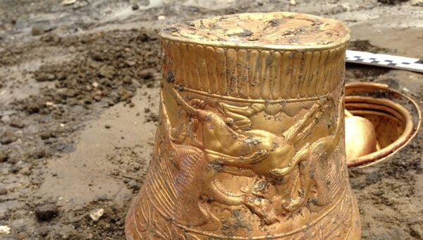 Золотые изделия III в до н.э. обнаружены на Ставрополье