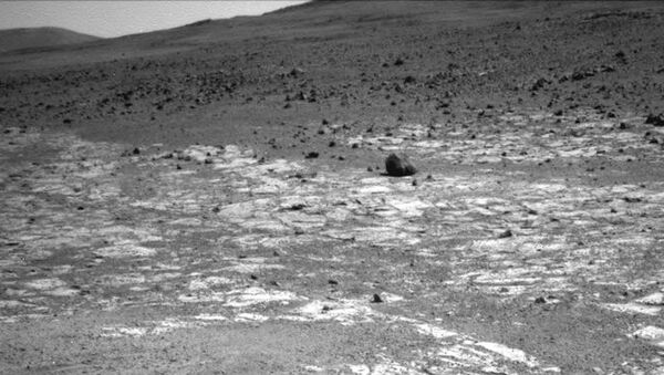 Марсоход Opportunity в окрестностях точки Соландера