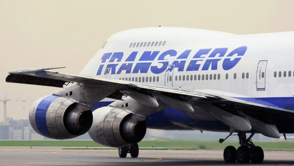 Самолет Трансаэро. Архивное фото
