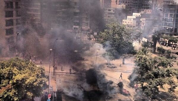 Полиция Египта разогнала демонстрантов в Каире, 95 человек погибли