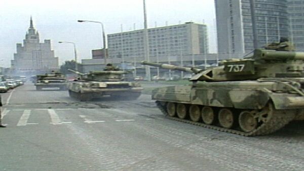 Попытка государственного переворота в СССР. Съемки 19-22 августа 1991 года