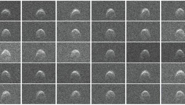 Радарные снимки астероида 2005 WK4