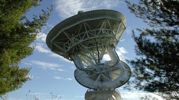 43-метровая антенна Национальной радиоастрономической обсерватории в Гринбэнке, США