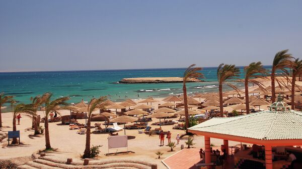 Пляж отеля Golden 5 City в Египте. Архивное фото