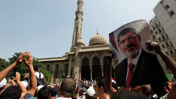 Сторонники свергнутого президента Египта Мурси