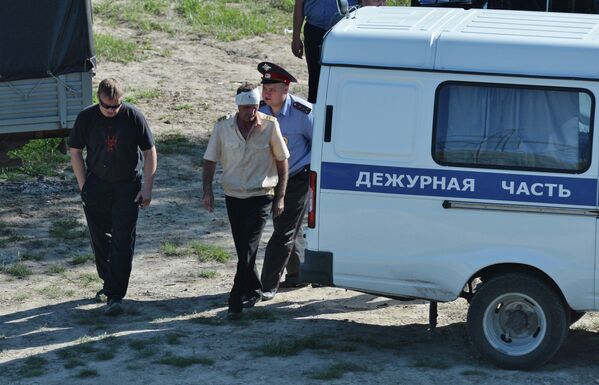 На Иртыше в Омской области столкнулись теплоход и баржа