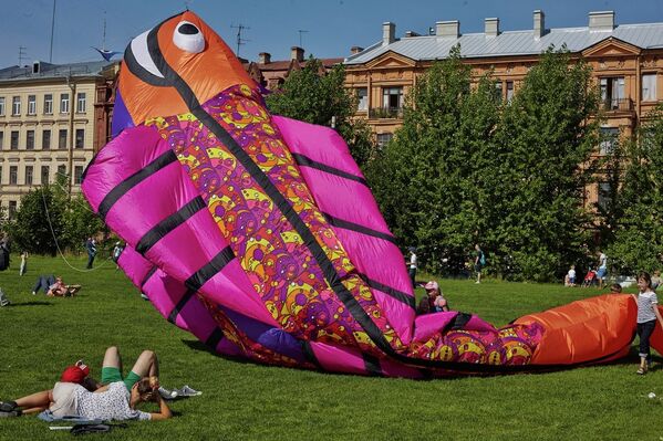 Фестиваль Kite Weekend в Петербурге