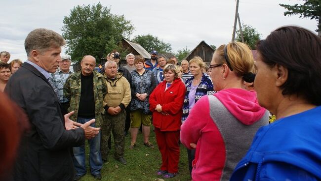 Губернатор Приамурья Олег Кожемяко на встрече с населением