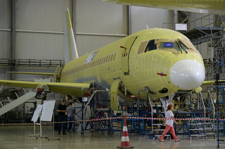 Сборка самолетов Sukhoi Superjet в Комсомольске-на-Амуре