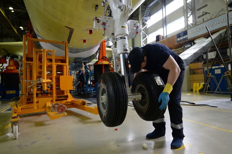 Сборка самолетов Sukhoi Superjet в Комсомольске-на-Амуре