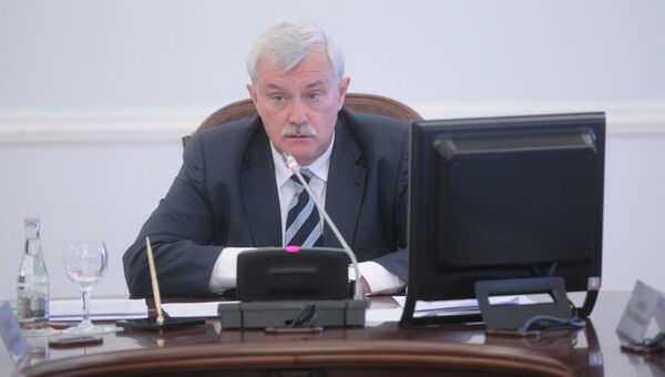 Губернатор Петербурга Георгий Полтавченко