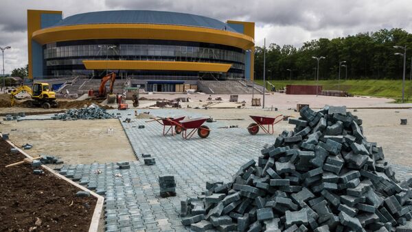 Владивосток в ожидании открытия КСК - арены для хоккея и ярких шоу.
