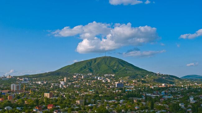 Вид на город Пятигорск, архивное фото