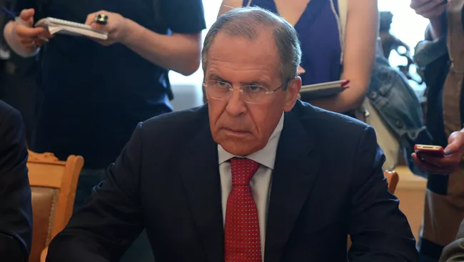 Министр иностранных дел России Сергей Лавров