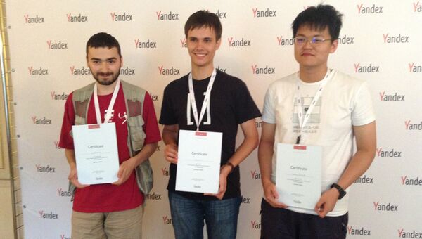 Победители чемпионата по спортивному программированию Яндекс.Алгоритм