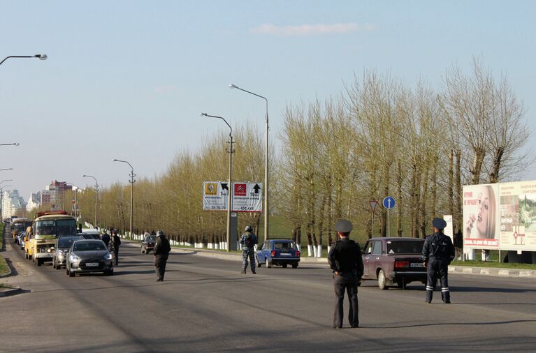 Операция по розыску подозреваемого в стрельбе в Белгороде