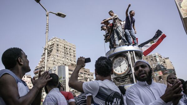 Акции протеста в Каире. Архивное фото