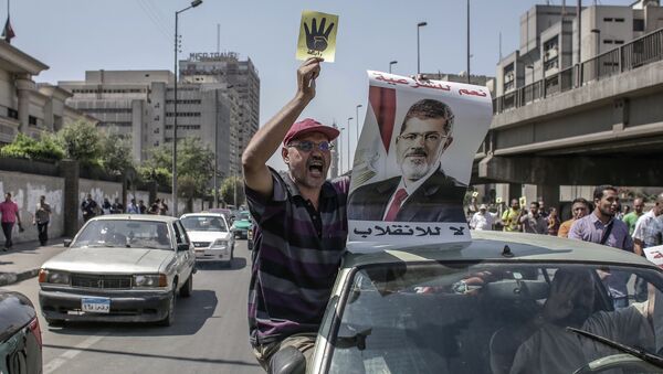 Сторонник экс-президента Муххамеда Мурси. Архивное фото