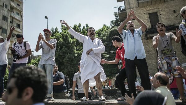 Акции протеста в Каире. Архивное фото