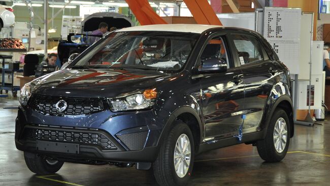 Обновленный кроссовер SsangYong Actyon