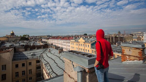 Прогулка по крышам Петербурга
